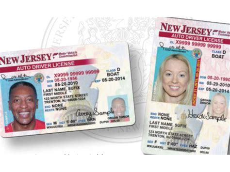 new jersey state id number.